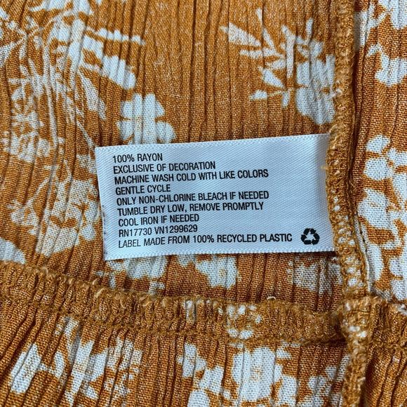 Knox Rose Floral Mini Dress in Mustard - Picture 10 of 11